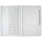 Samsung Book Cover Keyboard for Galaxy Tab S10 Ultra / S9 Ultra - White / AI KEY iPad/Tablet Accessories - Cases, Covers, Keyboard Folios Samsung - Simple Cell Bulk Wholesale Pricing - USA Seller