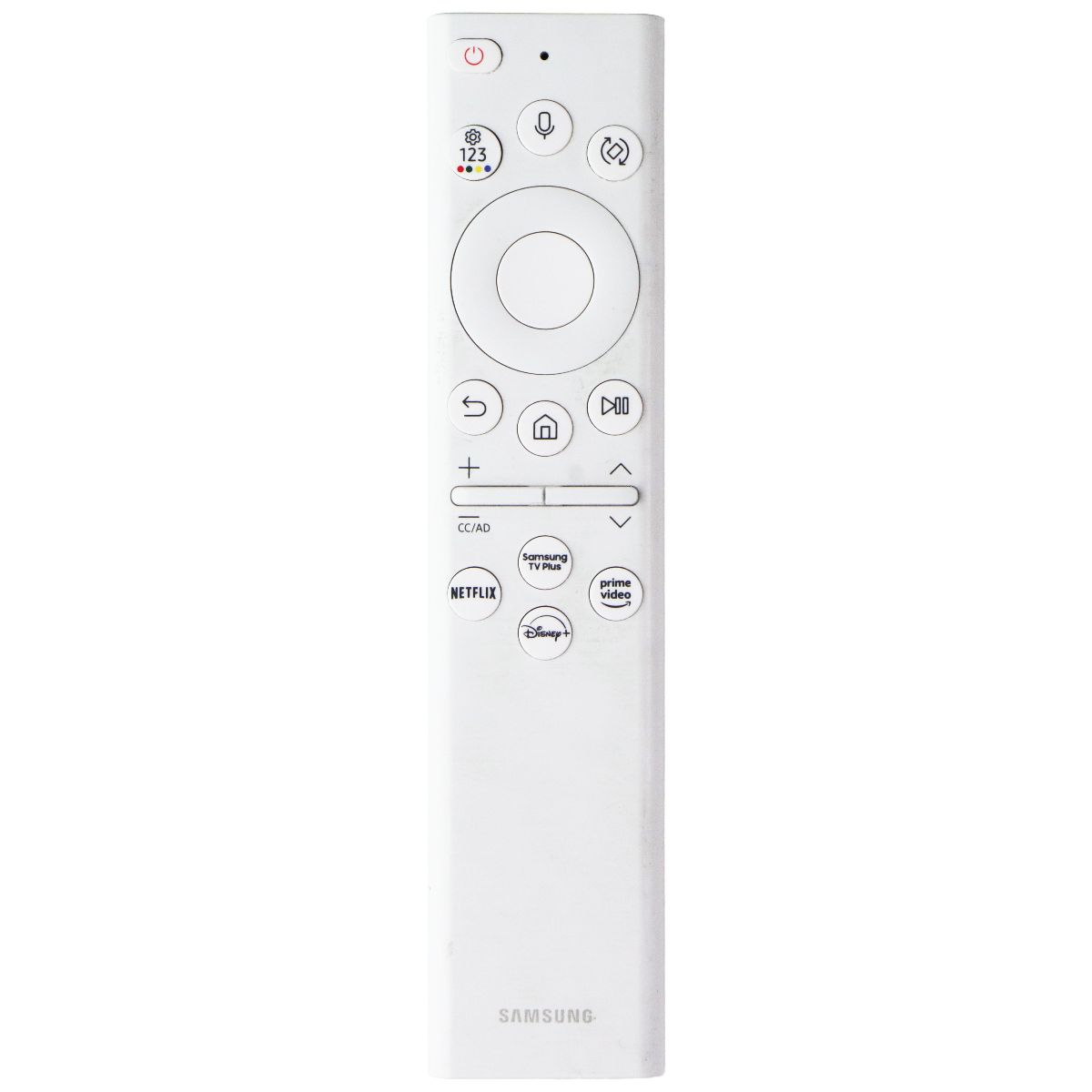 Samsung Solar Powered Remote Control - White (BN59-01413A) TV, Video & Audio Accessories - Remote Controls Samsung - Simple Cell Bulk Wholesale Pricing - USA Seller