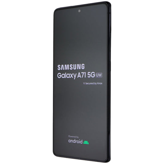 Samsung Galaxy A71 5G UW Smartphone with 128GB (SM-A716V) Verizon - Prism Black Cell Phones & Smartphones Samsung    - Simple Cell Bulk Wholesale Pricing - USA Seller