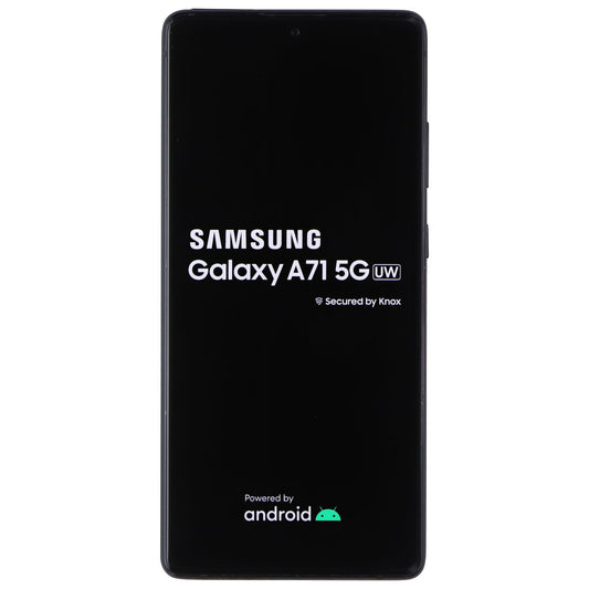 Samsung Galaxy A71 5G UW Smartphone with 128GB (SM-A716V) Verizon - Prism Black Cell Phones & Smartphones Samsung - Simple Cell Bulk Wholesale Pricing - USA Seller