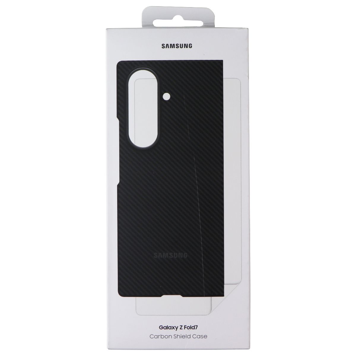 Samsung Official Carbon Shield Case and Film for Galaxy Z Fold7 - Black