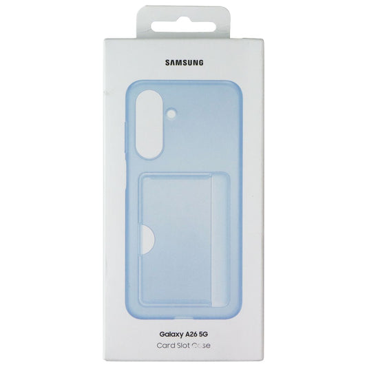 Samsung Card Slot Cover Case for Samsung Galaxy A26 5G - Arctic Blue Cell Phone - Cases, Covers & Skins Samsung - Simple Cell Bulk Wholesale Pricing - USA Seller