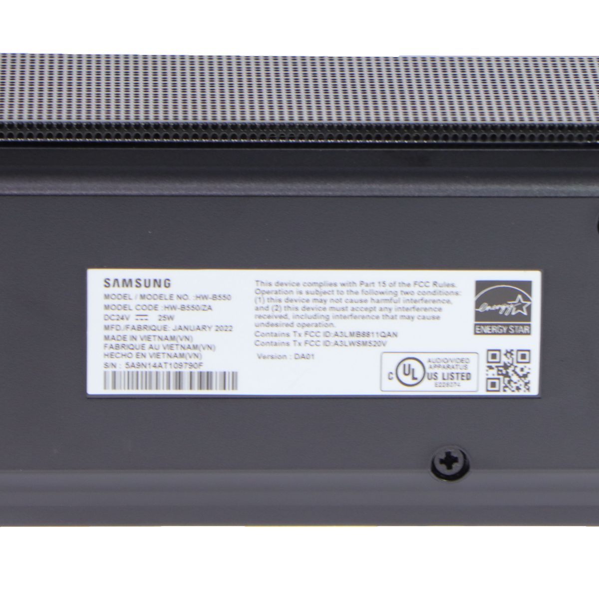 Samsung B-Series Dolby Audio Soundbar (HW-B550) - Black (Soundbar ONLY) Home Multimedia - Home Speakers & Subwoofers Samsung - Simple Cell Bulk Wholesale Pricing - USA Seller