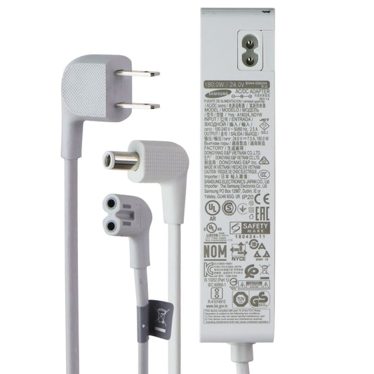Samsung (180W/24V) AC/DC Adapter Power Supply - White (BN44-00924A) Multipurpose Batteries & Power - Multipurpose AC to DC Adapters Samsung - Simple Cell Bulk Wholesale Pricing - USA Seller