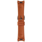 Samsung Hybrid Leather Silicone Watch Band for Galaxy Watch (20mm) - Camel (M/L) Smart Watch Accessories - Watch Bands Samsung - Simple Cell Bulk Wholesale Pricing - USA Seller