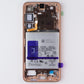 Repair Part SVC Case ASSM Front+Batt for Galaxy S24 Plus - GH82-33337G - Orange Cell Phone - Replacement Parts & Tools Samsung - Simple Cell Bulk Wholesale Pricing - USA Seller