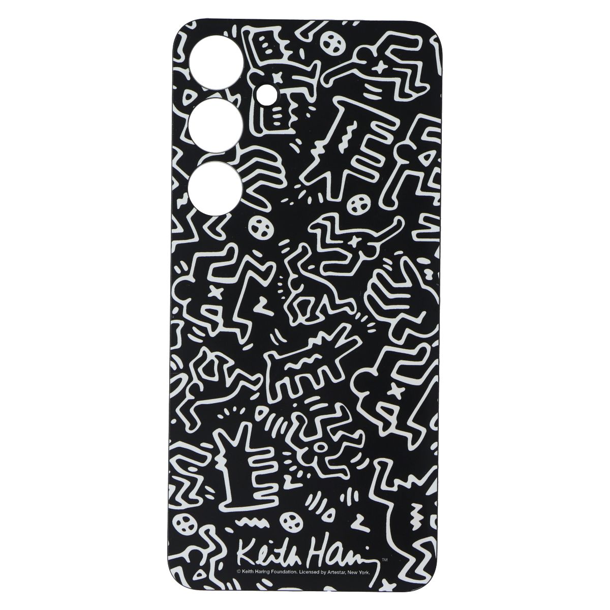 Samsung Interactive Flipsuit Card for Galaxy S24 - Keith Haring Black