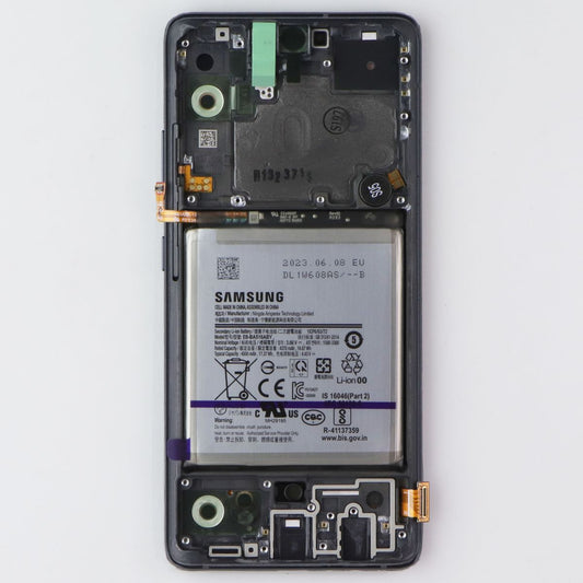 Repair Part SVC LCD Assembly Octa Kit (E/ZK) for Galaxy A51 5G (SM-A516) - Black Cell Phone - Replacement Parts & Tools Samsung - Simple Cell Bulk Wholesale Pricing - USA Seller