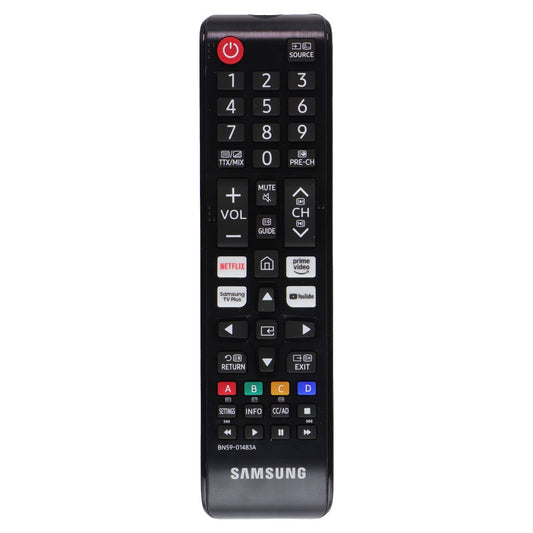 Samsung Remote Control (BN59-01483A) with Netflix/Prime Video/YouTube Hotkeys TV, Video & Audio Accessories - Remote Controls Samsung - Simple Cell Bulk Wholesale Pricing - USA Seller