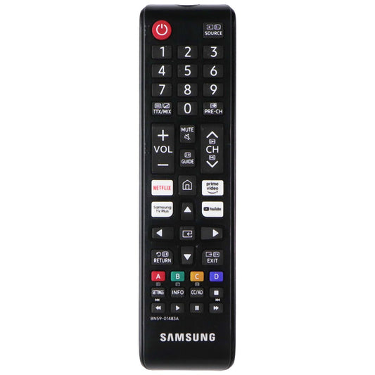 Samsung Remote Control (BN59-01483A) with Netflix/Prime Video/YouTube Hotkeys TV, Video & Audio Accessories - Remote Controls Samsung - Simple Cell Bulk Wholesale Pricing - USA Seller