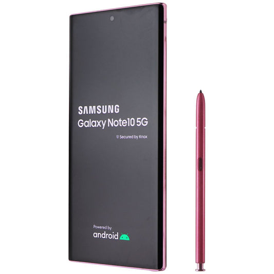 Samsung Galaxy Note10 5G (6.3-in) Smartphone SM-N971N Unlocked - 256GB/Aura Pink Cell Phones & Smartphones Samsung - Simple Cell Bulk Wholesale Pricing - USA Seller