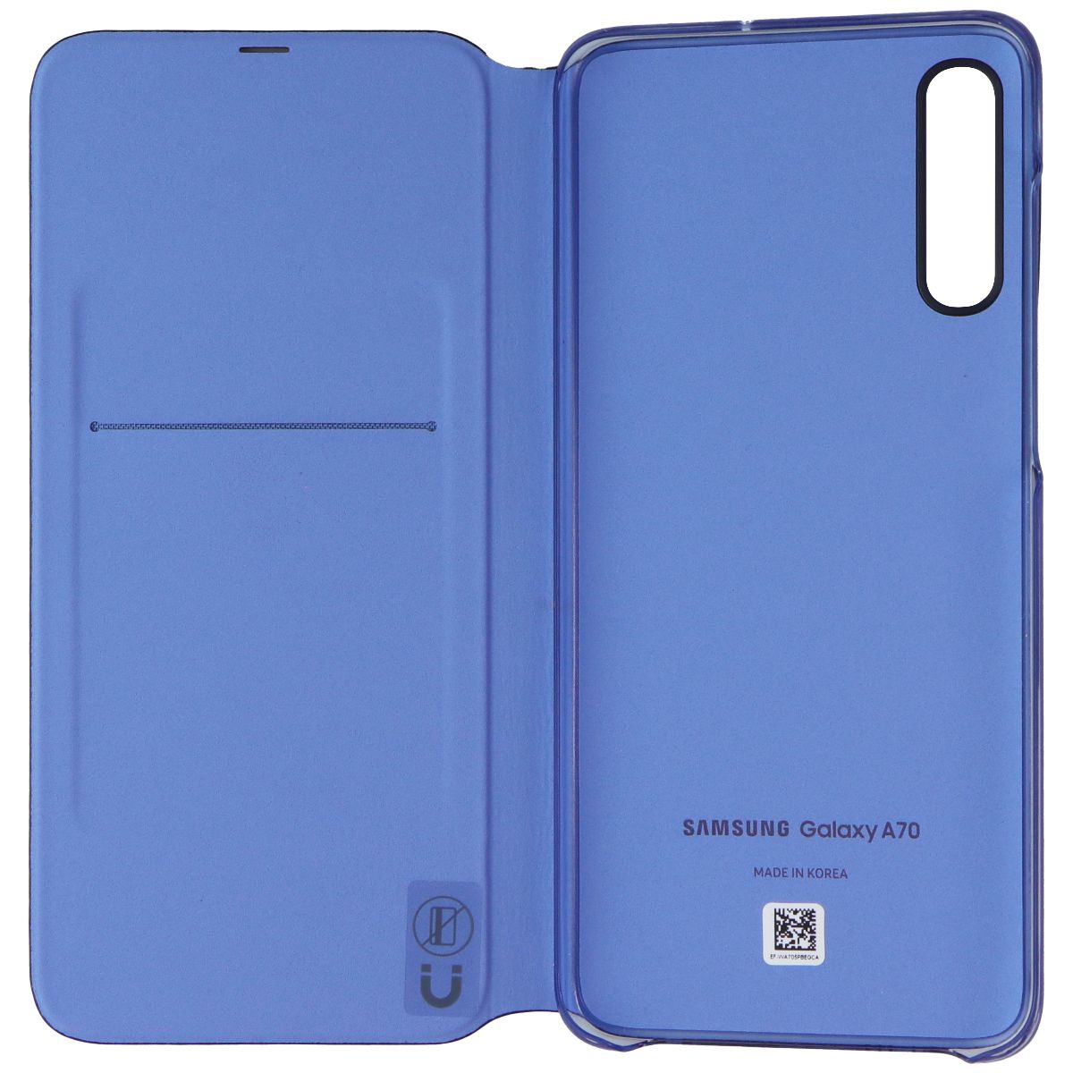 Samsung Wallet Cover Hard Folio Case for Samsung Galaxy A70 - Navy Cell Phone - Cases, Covers & Skins Samsung - Simple Cell Bulk Wholesale Pricing - USA Seller