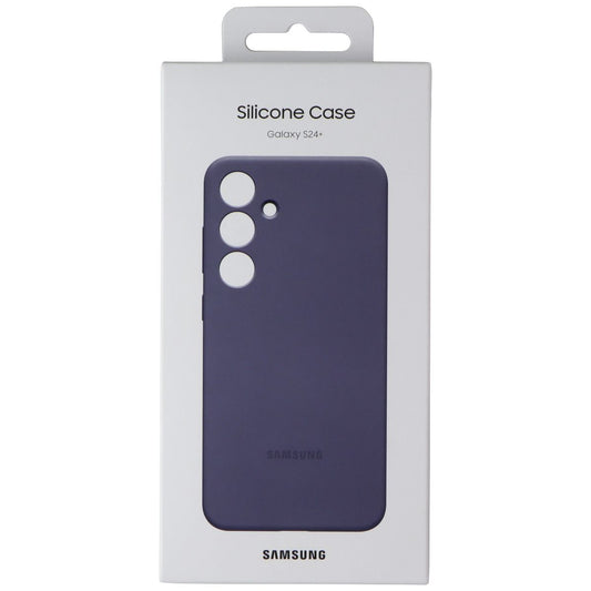 Samsung Official Silicone Case for Samsung Galaxy S24+ (Plus) - Violet Cell Phone - Cases, Covers & Skins Samsung - Simple Cell Bulk Wholesale Pricing - USA Seller