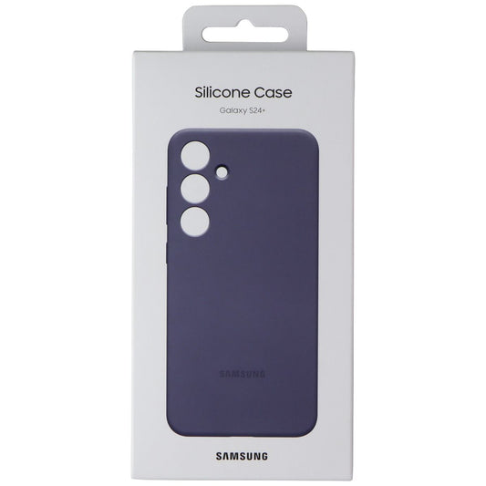 Samsung Official Silicone Case for Samsung Galaxy S24+ (Plus) - Violet Cell Phone - Cases, Covers & Skins Samsung    - Simple Cell Bulk Wholesale Pricing - USA Seller