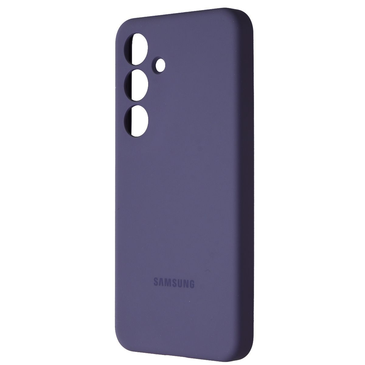 Samsung Official Silicone Case for Samsung Galaxy S24 - Dark Violet Cell Phone - Cases, Covers & Skins Samsung - Simple Cell Bulk Wholesale Pricing - USA Seller