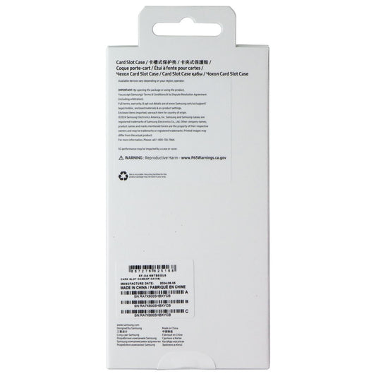 Samsung Card Slot Case for Samsung Galaxy A15 / A15 5G - Black (EF-OA156TBE) Cell Phone - Cases, Covers & Skins Samsung - Simple Cell Bulk Wholesale Pricing - USA Seller