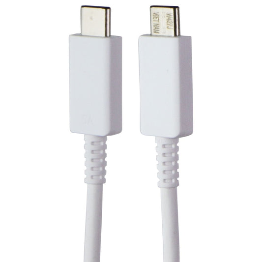 Samsung (1.8 m/5A) USB Cable - USB-C to USB-C - White (EP-DX510JWE) Cell Phone - Cables & Adapters Samsung - Simple Cell Bulk Wholesale Pricing - USA Seller
