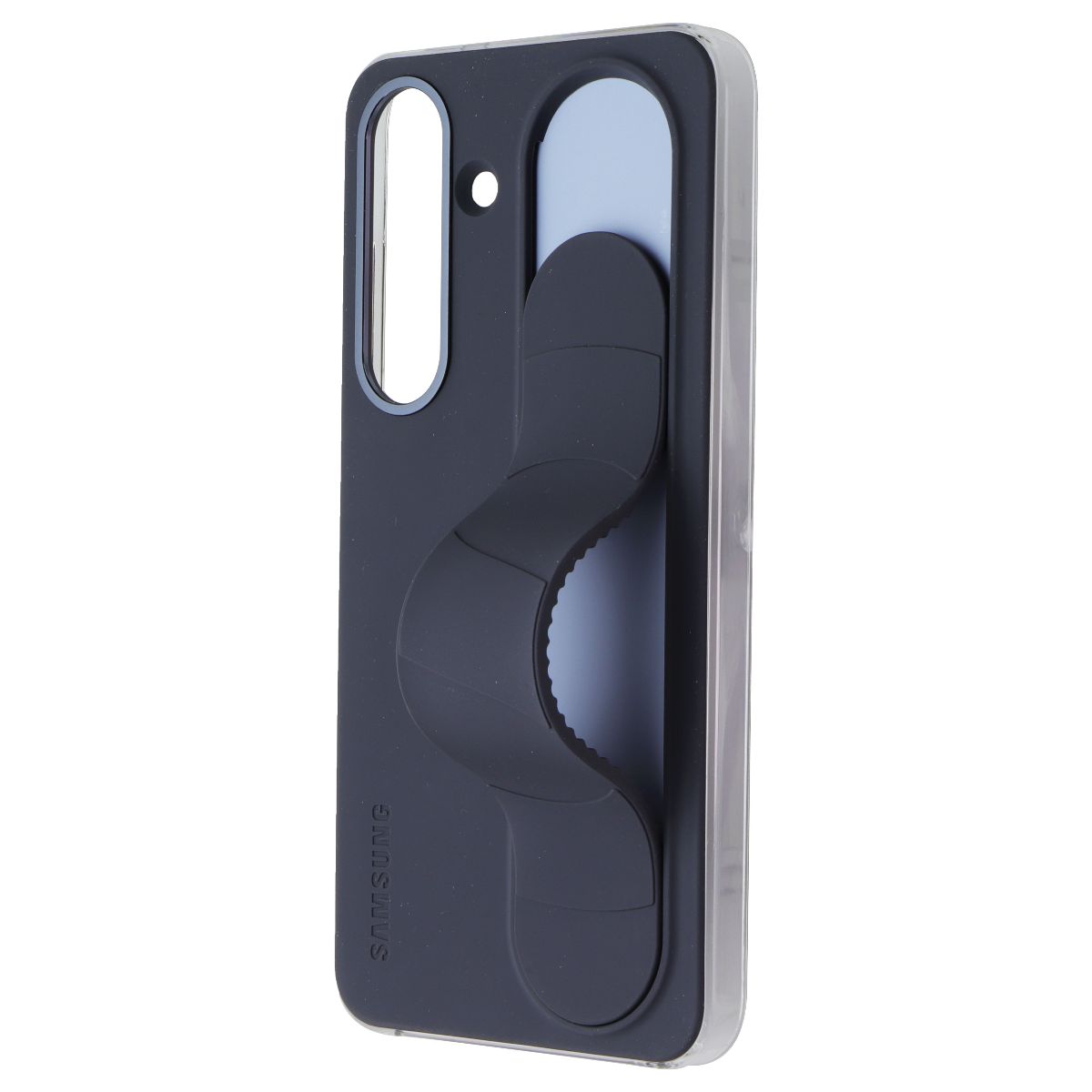 Samsung Official Standing Grip Case for Samsung Galaxy S25 - Black Cell Phone - Cases, Covers & Skins Samsung - Simple Cell Bulk Wholesale Pricing - USA Seller