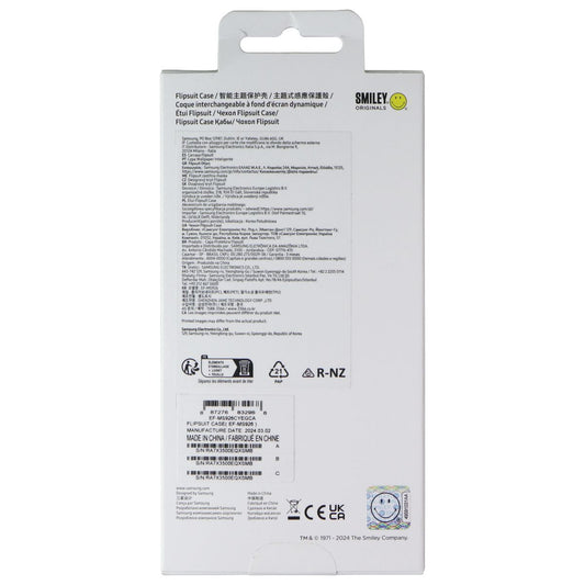 Samsung Official Smiley Flipsuit Case for Samsung Galaxy S24+ (Plus) - Yellow Cell Phone - Cases, Covers & Skins Samsung - Simple Cell Bulk Wholesale Pricing - USA Seller