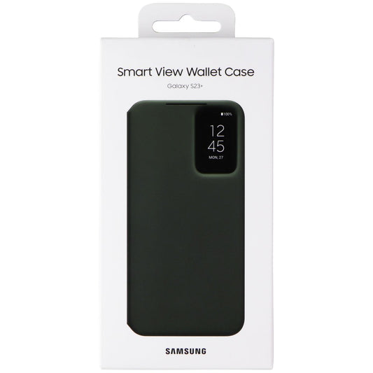 Samsung Smart View Wallet Case for Galaxy S23+ (Plus) - Green Cell Phone - Cases, Covers & Skins Samsung    - Simple Cell Bulk Wholesale Pricing - USA Seller