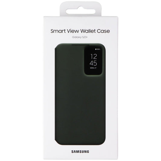 Samsung Smart View Wallet Case for Galaxy S23+ (Plus) - Green Cell Phone - Cases, Covers & Skins Samsung - Simple Cell Bulk Wholesale Pricing - USA Seller