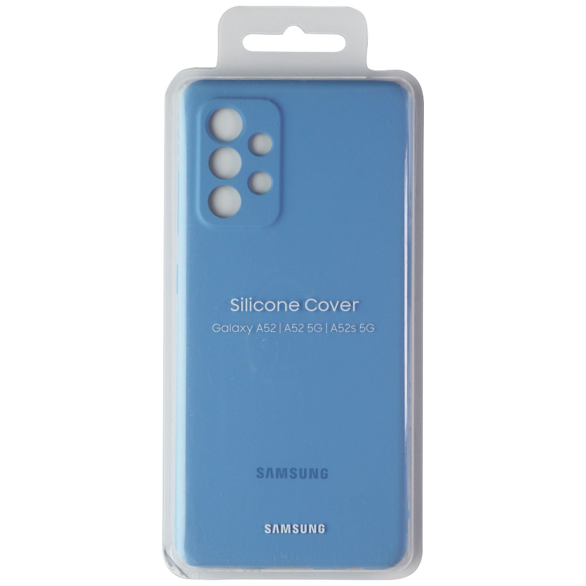 Samsung Silicone Cover for Galaxy A52|A52 5G|A52s 5G - Blue Cell Phone - Cases, Covers & Skins Samsung - Simple Cell Bulk Wholesale Pricing - USA Seller