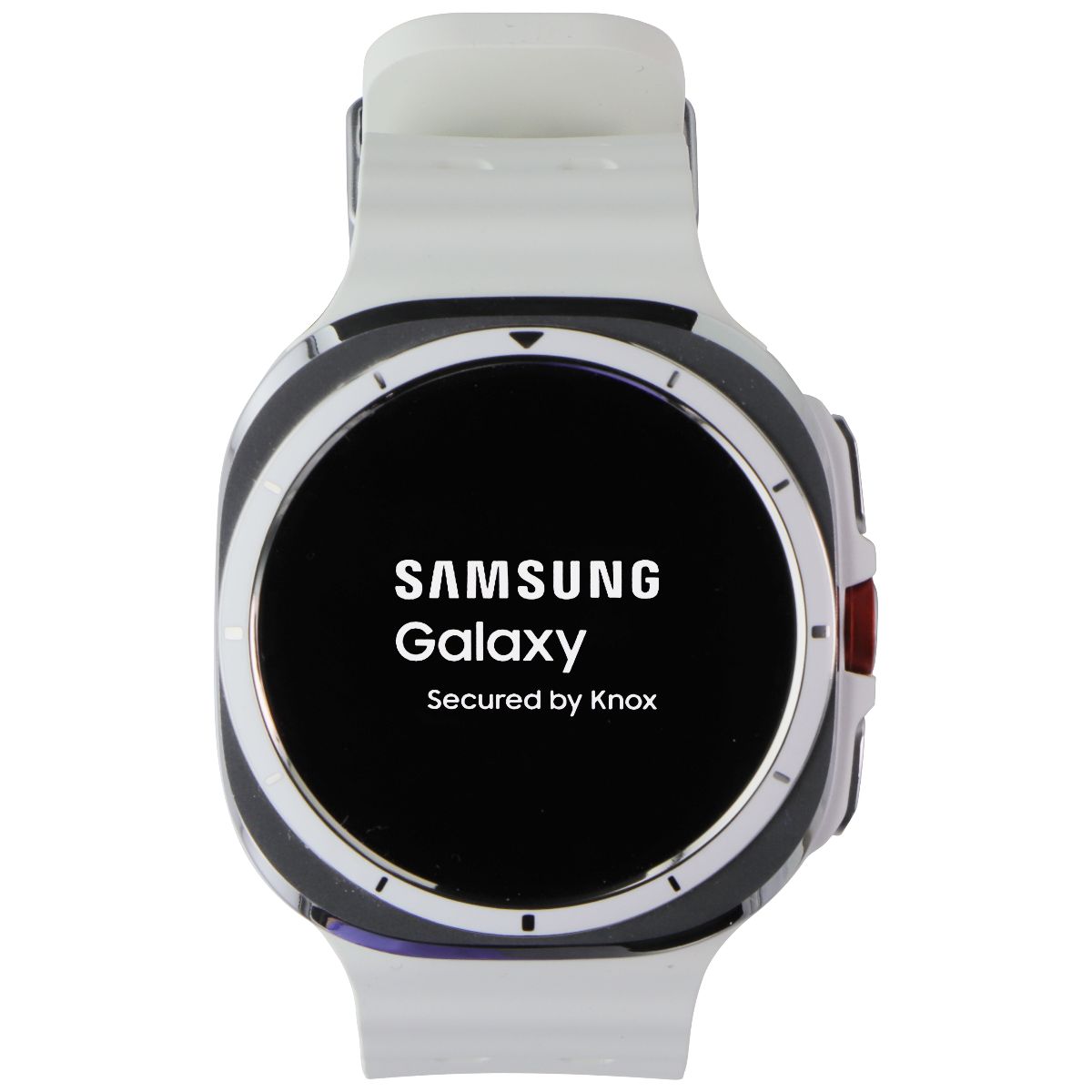 Samsung Galaxy Watch Ultra 47mm Wi-Fi + LTE (L705U) Titanium White/Marine White Smart Watches Samsung - Simple Cell Bulk Wholesale Pricing - USA Seller