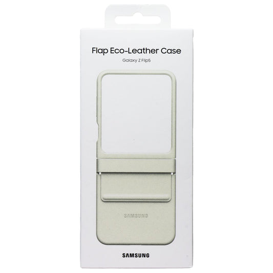 Samsung Flap Eco-Leather Case for Samsung Galaxy Z Flip5 - Cream