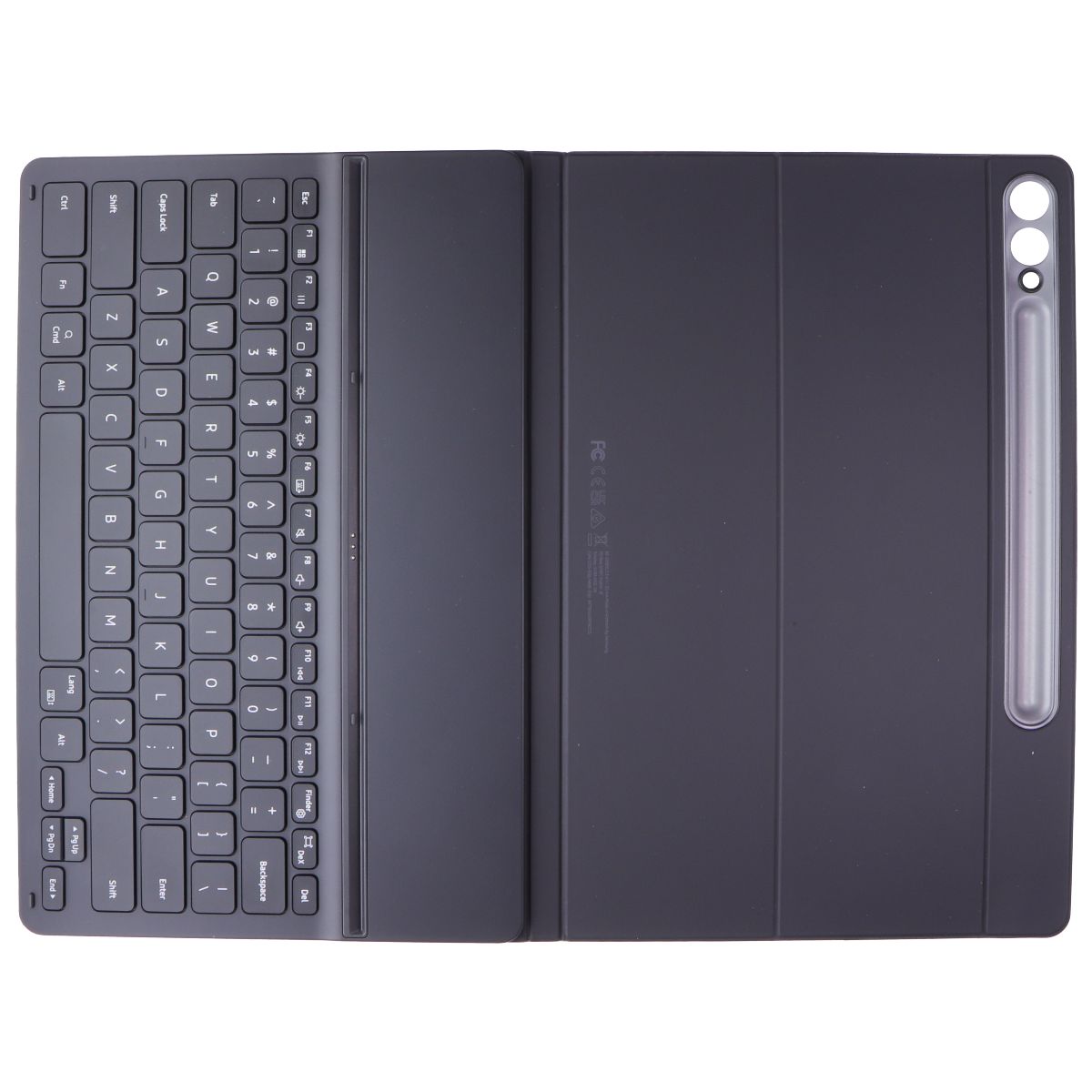 Samsung Book Cover Keyboard Slim for Samsung Galaxy Tab S9+/S9 FE+ (5G) - Black iPad/Tablet Accessories - Cases, Covers, Keyboard Folios Samsung - Simple Cell Bulk Wholesale Pricing - USA Seller