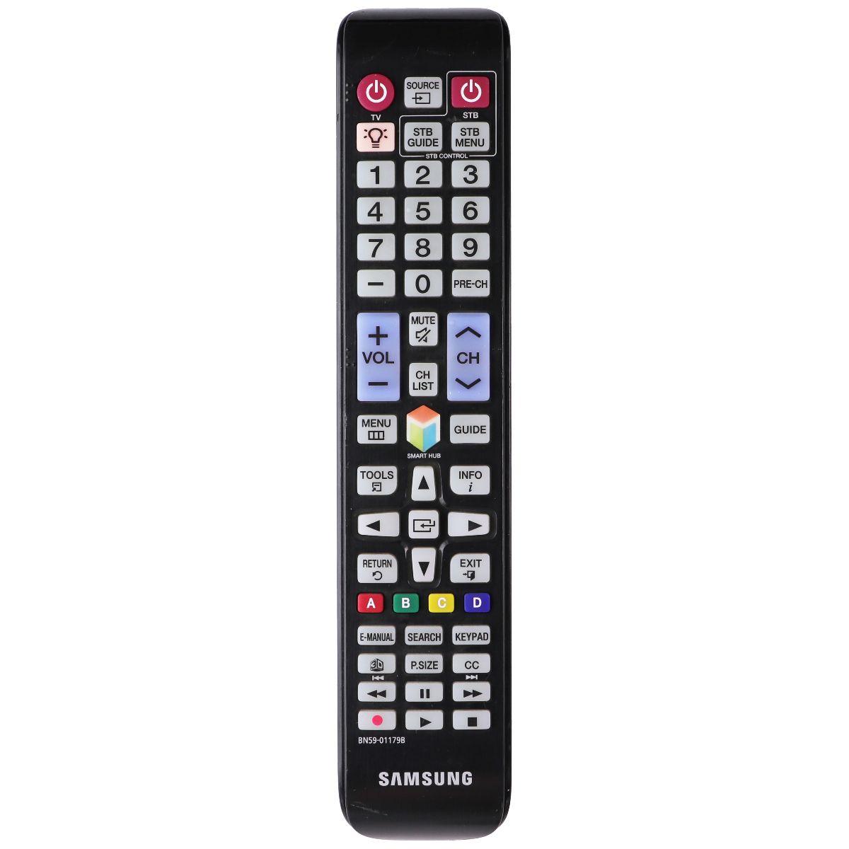 Samsung Remote Control (BN59-01178B) for Select Samsung TVs - Black