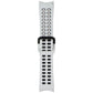 Samsung (20mm, M/L) Extreme Sport Band for Samsung Galaxy Watch4 - White/Black Smart Watch Accessories - Watch Bands Samsung - Simple Cell Bulk Wholesale Pricing - USA Seller