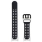 Samsung (20mm, M/L) Extreme Sport Band for Samsung Galaxy Watch4 - White/Black Smart Watch Accessories - Watch Bands Samsung - Simple Cell Bulk Wholesale Pricing - USA Seller