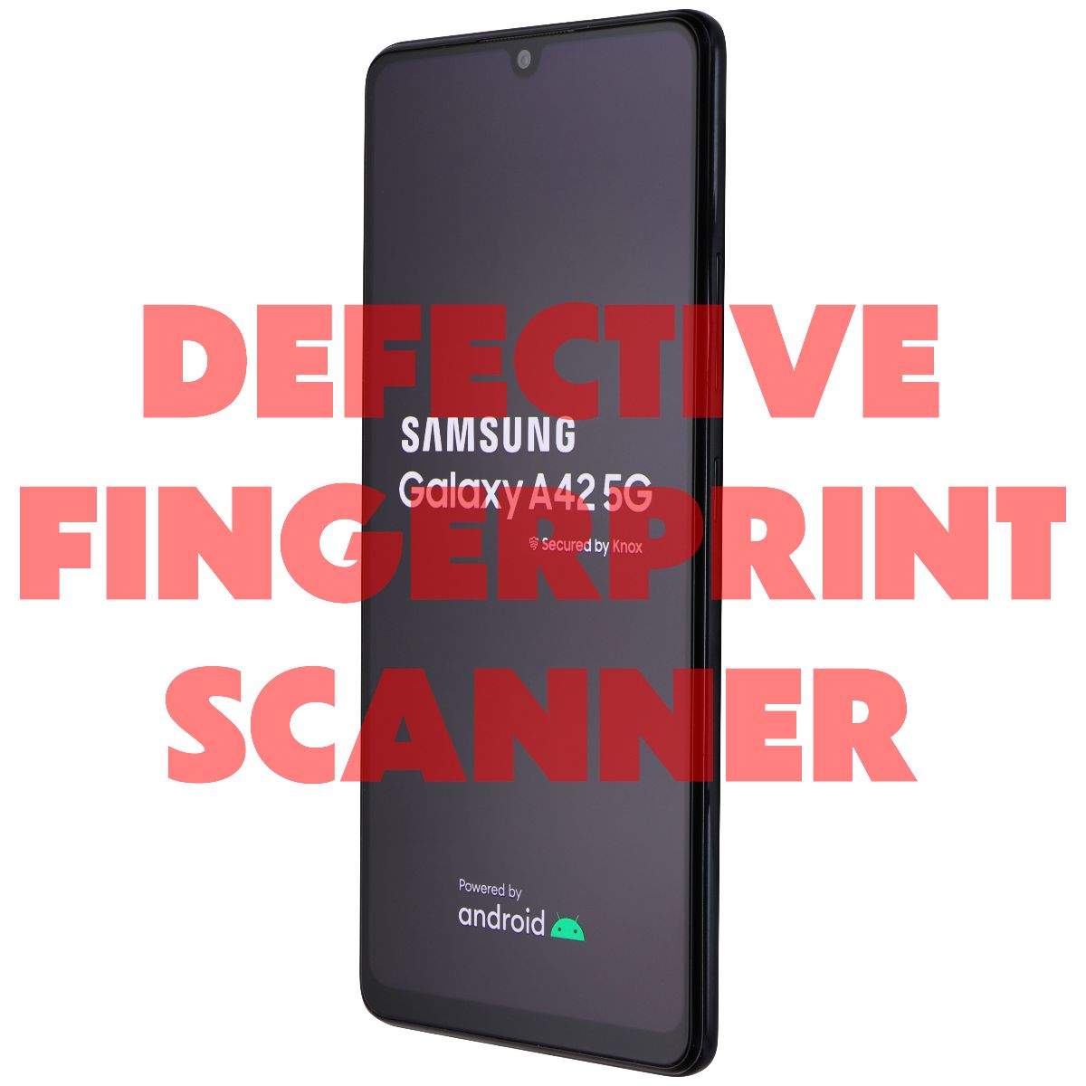 Samsung Galaxy A42 5G (SM-A426U1) Unlocked 128GB/Black - Bad Fingerprint Sensor* Cell Phones & Smartphones Samsung    - Simple Cell Bulk Wholesale Pricing - USA Seller