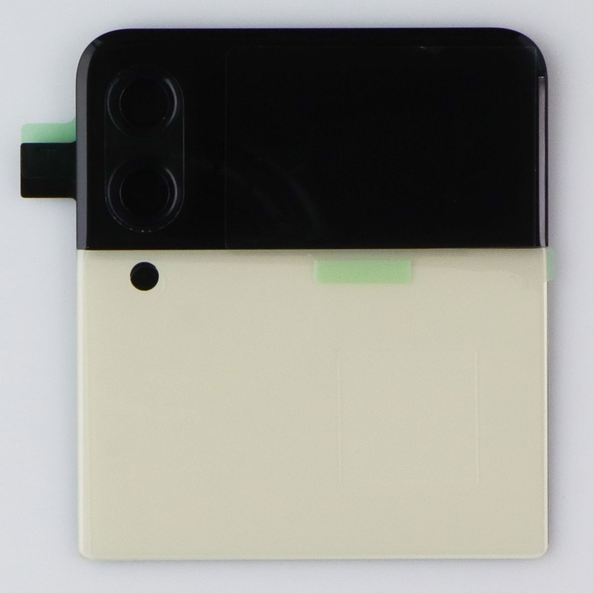 Repair Part SVC Assm Top Back Glass GH97-26773B for Galaxy Z Flip3 (F711) Cream Cell Phone - Replacement Parts & Tools Samsung - Simple Cell Bulk Wholesale Pricing - USA Seller