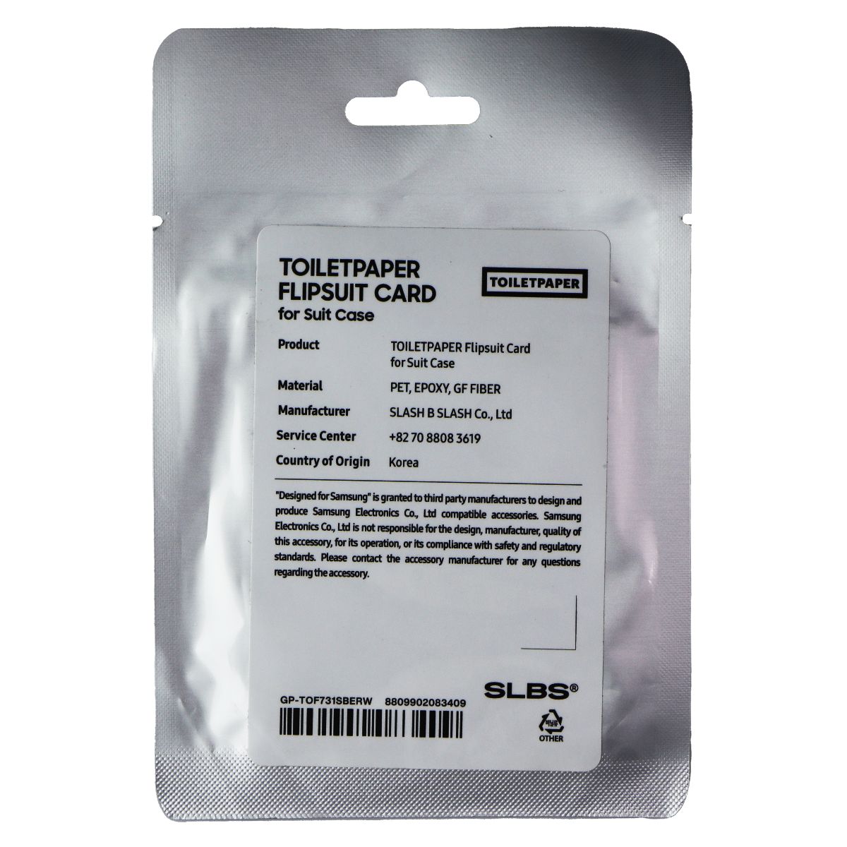 TOILETPAPER Flipsuit Card for Galaxy Z Flip5 Flipsuit Case - Roses with Eyes Cell Phone - Cases, Covers & Skins Samsung - Simple Cell Bulk Wholesale Pricing - USA Seller