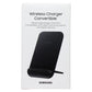 Samsung 9W Fast Wireless Charger Convertible Stand - Black (EP-N3300TBE) Cell Phone - Chargers & Cradles Samsung - Simple Cell Bulk Wholesale Pricing - USA Seller