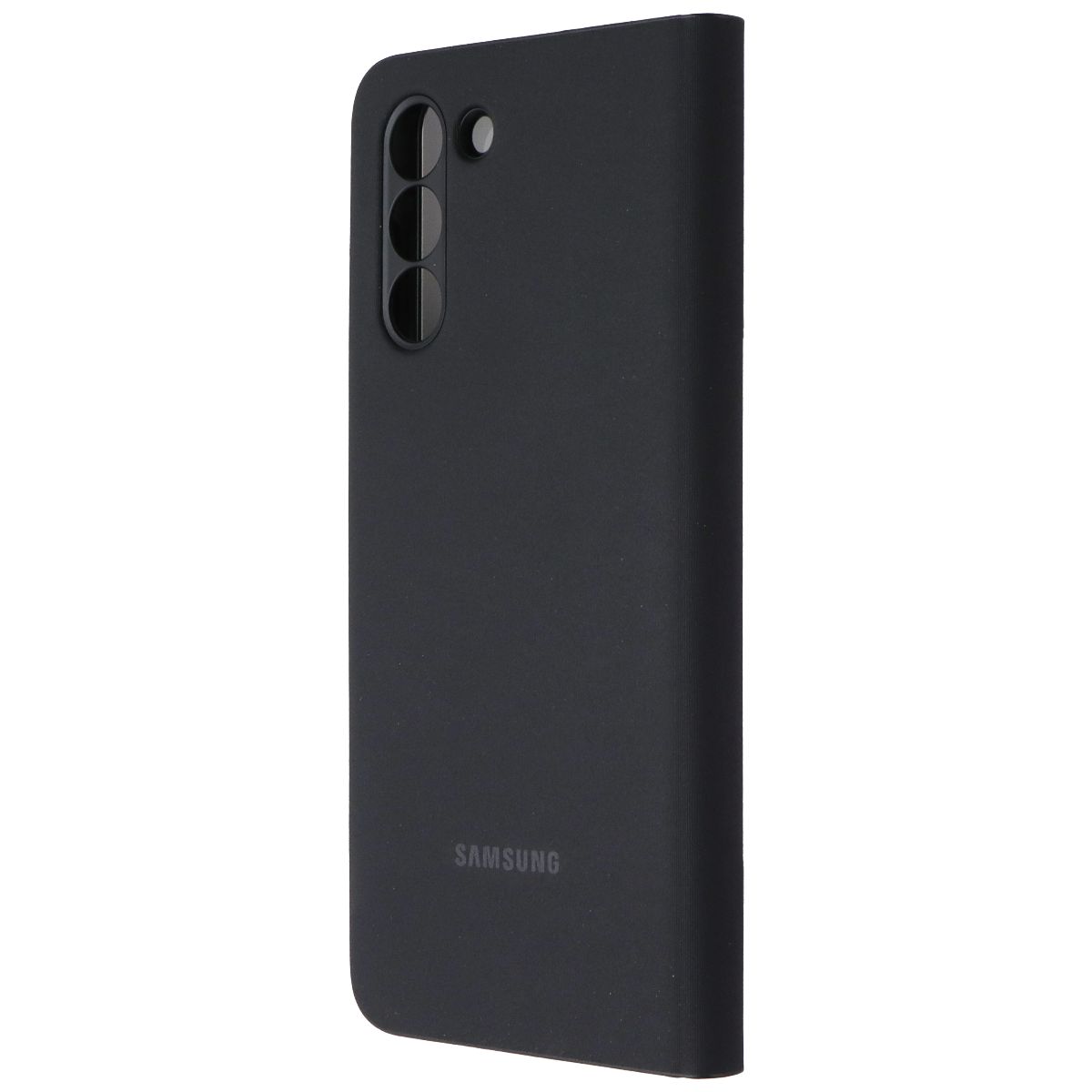 Samsung Smart Clear View Cover for Galaxy S21/S21 5G - Black Cell Phone - Cases, Covers & Skins Samsung - Simple Cell Bulk Wholesale Pricing - USA Seller