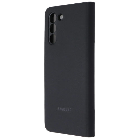 Samsung Smart Clear View Cover for Galaxy S21/S21 5G - Black Cell Phone - Cases, Covers & Skins Samsung - Simple Cell Bulk Wholesale Pricing - USA Seller