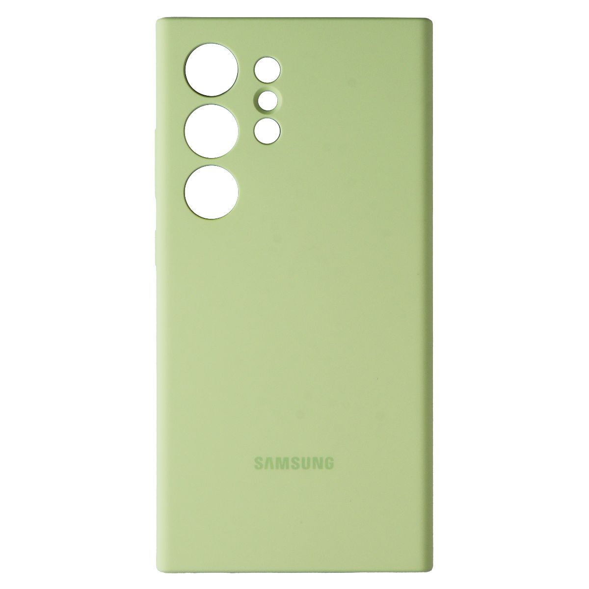 Samsung Official Silicone Case for Samsung Galaxy S24 Ultra - Lime Cell Phone - Cases, Covers & Skins Samsung    - Simple Cell Bulk Wholesale Pricing - USA Seller