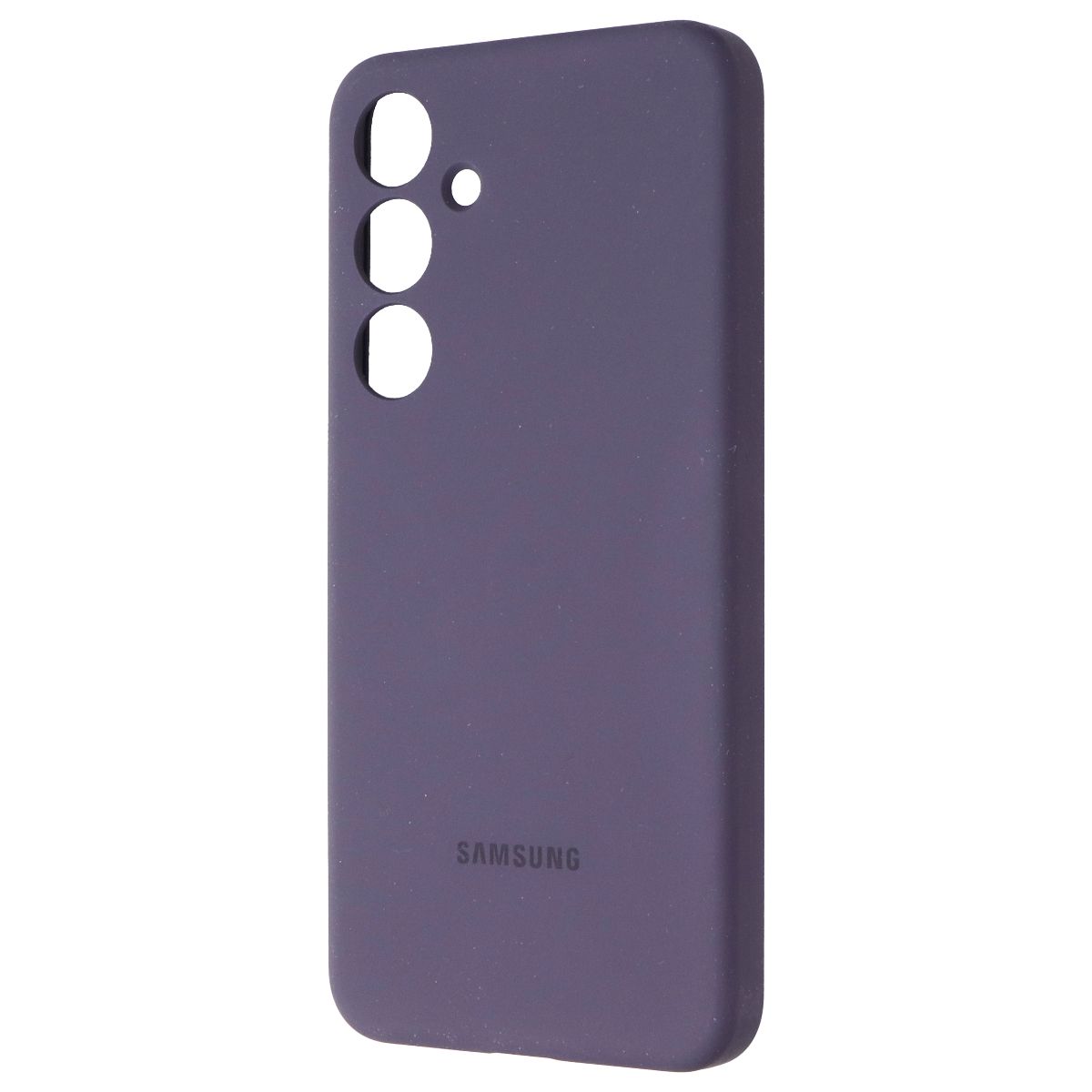 Samsung Official Silicone Case for Galaxy S24+ (Plus) - Dark Violet Cell Phone - Cases, Covers & Skins Samsung - Simple Cell Bulk Wholesale Pricing - USA Seller