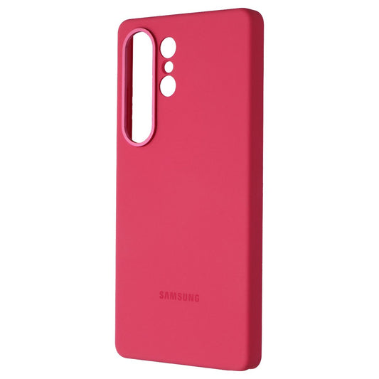 Samsung Official Silicone Case for Samsung Galaxy S25 Ultra - Red Cell Phone - Cases, Covers & Skins Samsung - Simple Cell Bulk Wholesale Pricing - USA Seller