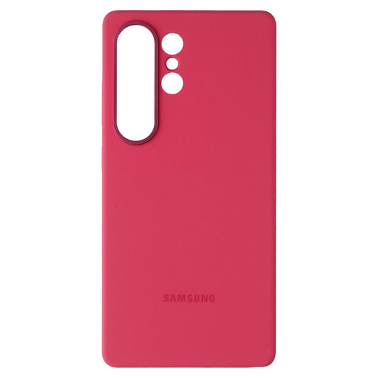 Samsung Official Silicone Case for Samsung Galaxy S25 Ultra - Red Cell Phone - Cases, Covers & Skins Samsung - Simple Cell Bulk Wholesale Pricing - USA Seller