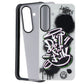 Samsung Flipsuit Rugged Case for Samsung Galaxy S25 - Black/Urban Art Graffiti Cell Phone - Cases, Covers & Skins Samsung - Simple Cell Bulk Wholesale Pricing - USA Seller