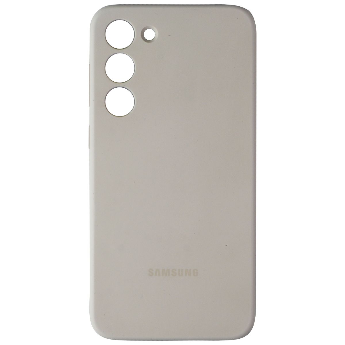 Samsung Silicone Case for Galaxy S23+ (Plus) - Cream Cell Phone - Cases, Covers & Skins Samsung    - Simple Cell Bulk Wholesale Pricing - USA Seller