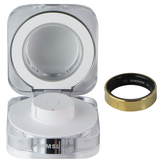 Samsung Galaxy AI Smart Ring Bluetooth Fitness Tracker - Size 14/Titanium Gold Fitness Technology - Activity Trackers Samsung - Simple Cell Bulk Wholesale Pricing - USA Seller