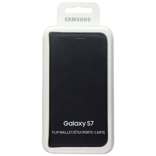 Samsung Official Flip Wallet for Galaxy S7 (2016) Smartphones - Black Cell Phone - Cases, Covers & Skins Samsung - Simple Cell Bulk Wholesale Pricing - USA Seller