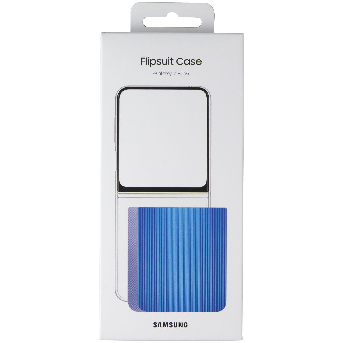 Samsung Flipsuit Case for Galaxy Z Flip5 - Transparent Cell Phone - Cases, Covers & Skins Samsung - Simple Cell Bulk Wholesale Pricing - USA Seller