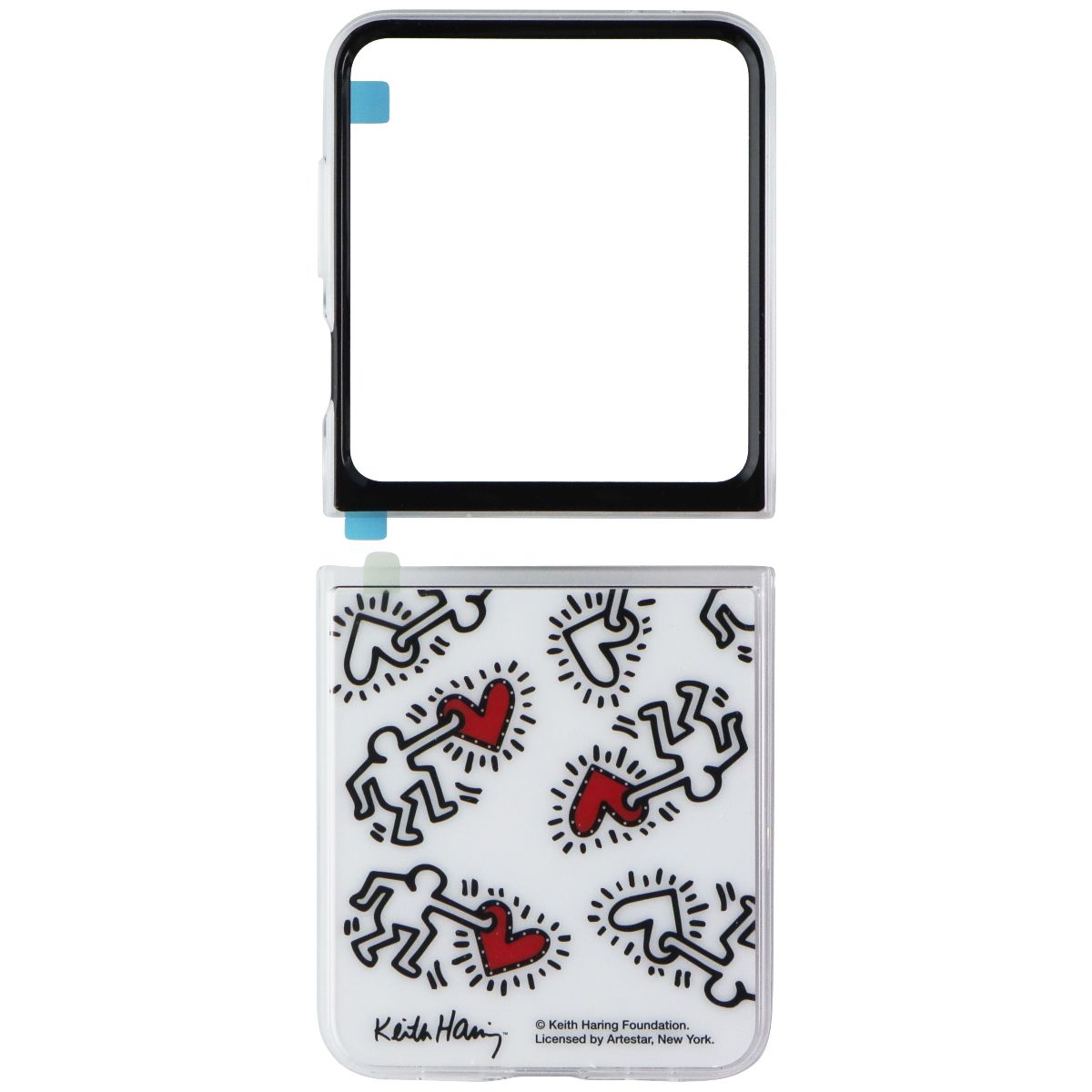 Samsung Official Flipsuit Case for Samsung Galaxy Z Flip6 - White/Keith Haring Cell Phone - Cases, Covers & Skins Samsung - Simple Cell Bulk Wholesale Pricing - USA Seller