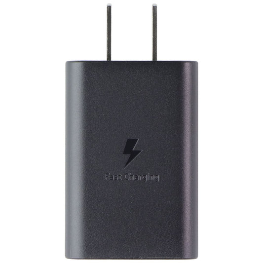 Samsung 15W Single Port USB-C Wall Charger - Black (EP-T1510NBEGUS) Cell Phone - Chargers & Cradles Samsung - Simple Cell Bulk Wholesale Pricing - USA Seller