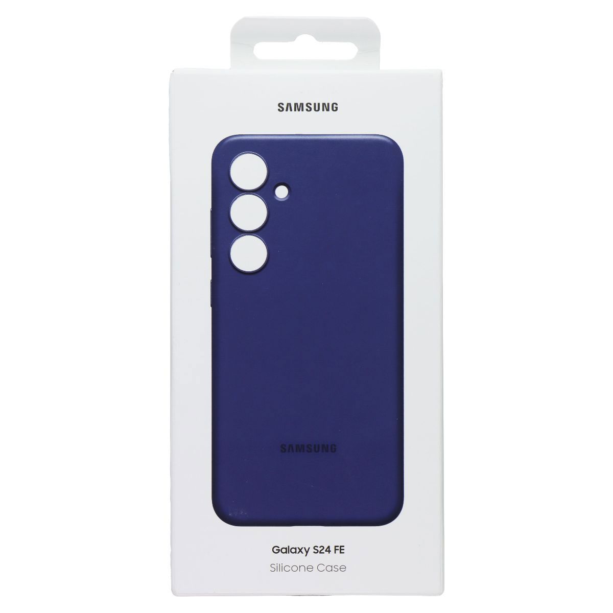 Samsung Official Silicone Case for Samsung Galaxy S24 FE - Blue Cell Phone - Cases, Covers & Skins Samsung - Simple Cell Bulk Wholesale Pricing - USA Seller
